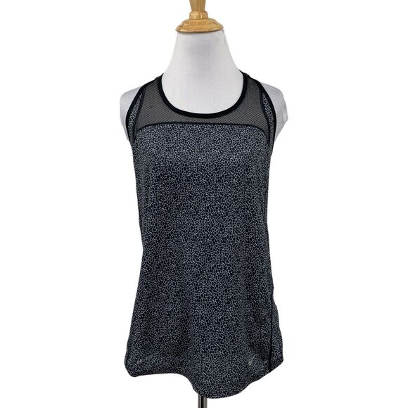 Nike Tank Top Womens S Small Multi Dri Fit Mesh Panel Twist Racerback Athletic - Picture 1 of 12